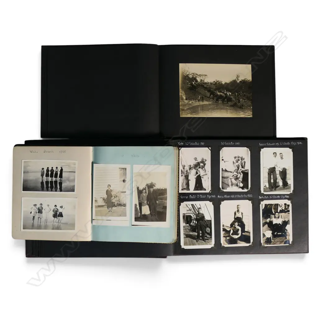 3 VINTAGE PERSONAL PHOTO ALBUMS: Shipping + personal + family + travel + Indian with elephants + Auckland Tauranga Image 1++